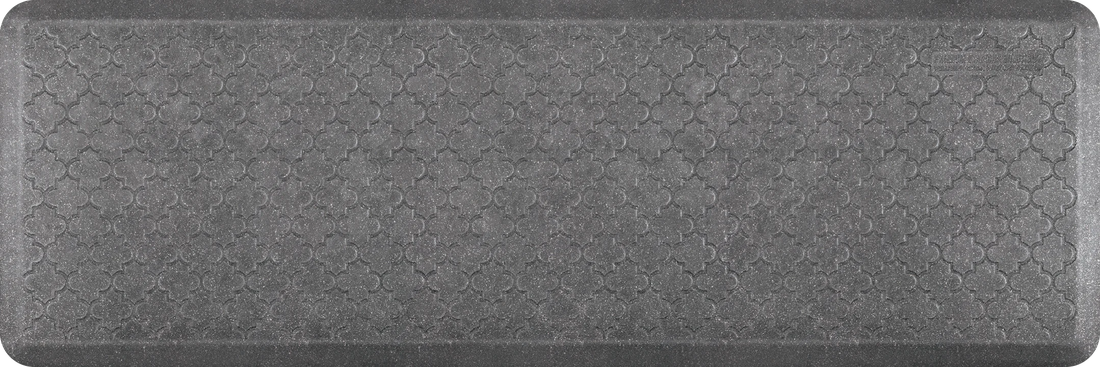 WellnessMats - Granite Trellis 72" x 24" Steel Floor Mat - 62WMRGITS