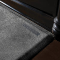 WellnessMats - Linen 36" x 24" Onyx Floor Mat - EL32WMRBNBLK - DISCONTINUED