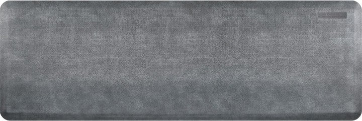 WellnessMats - Linen 72" x 24" Slate Floor Mat - EL62WMRBNGRY