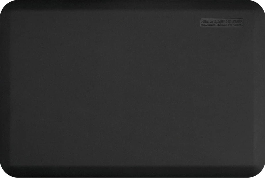 WellnessMats - Original 36" x 24" Black Floor Mat - 32WMRBLK