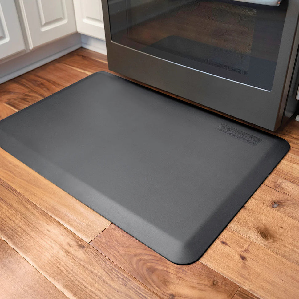 WellnessMats - Original 36" x 24" Grey Floor Mat - 32WMRGRY