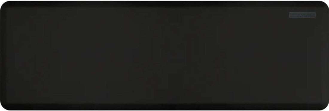 WellnessMats - Original 72" x 24" Black Floor Mat - 62WMRBLK