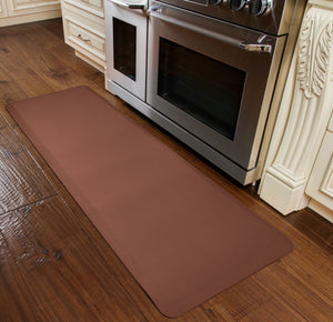 WellnessMats - Original 72" x 24" Brown Floor Mat - 62WMRBRN
