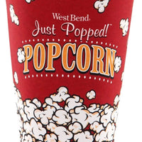 West Bend - 1 QT Reusable Plastic Theater Popcorn Bucket - PC10627
