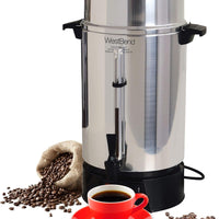 West Bend - 100-Cup Aluminum Urn Coffee Maker - 33600