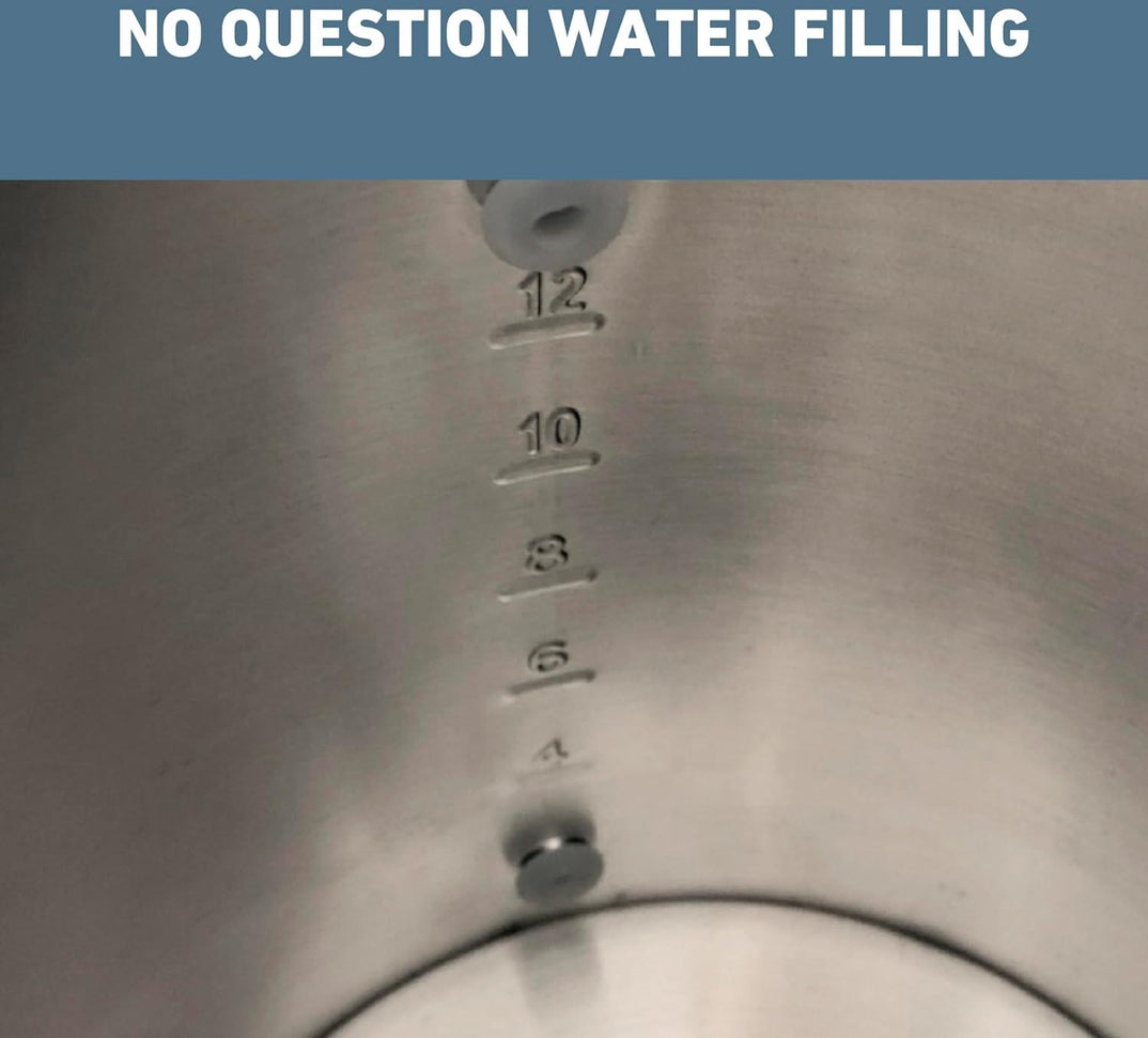 West Bend - 12-Cup Silver Classic Stainless Steel Electric Coffee Percolator with Heat Resistant Handle - 54159