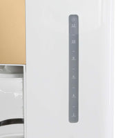 West Bend - 12-Cup White-Gold Hot & Iced Coffee Maker - CMWB12WG13