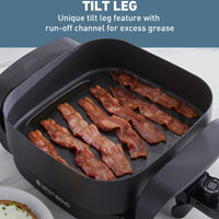 West Bend - 12" Electric Skillet with Non-Stick Coating - SKWB12BK13