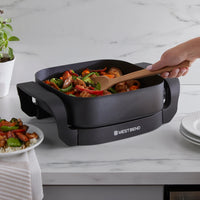 West Bend - 12" Electric Skillet with Non-Stick Coating - SKWB12BK13
