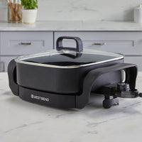 West Bend - 12" Electric Skillet with Non-Stick Coating - SKWB12BK13