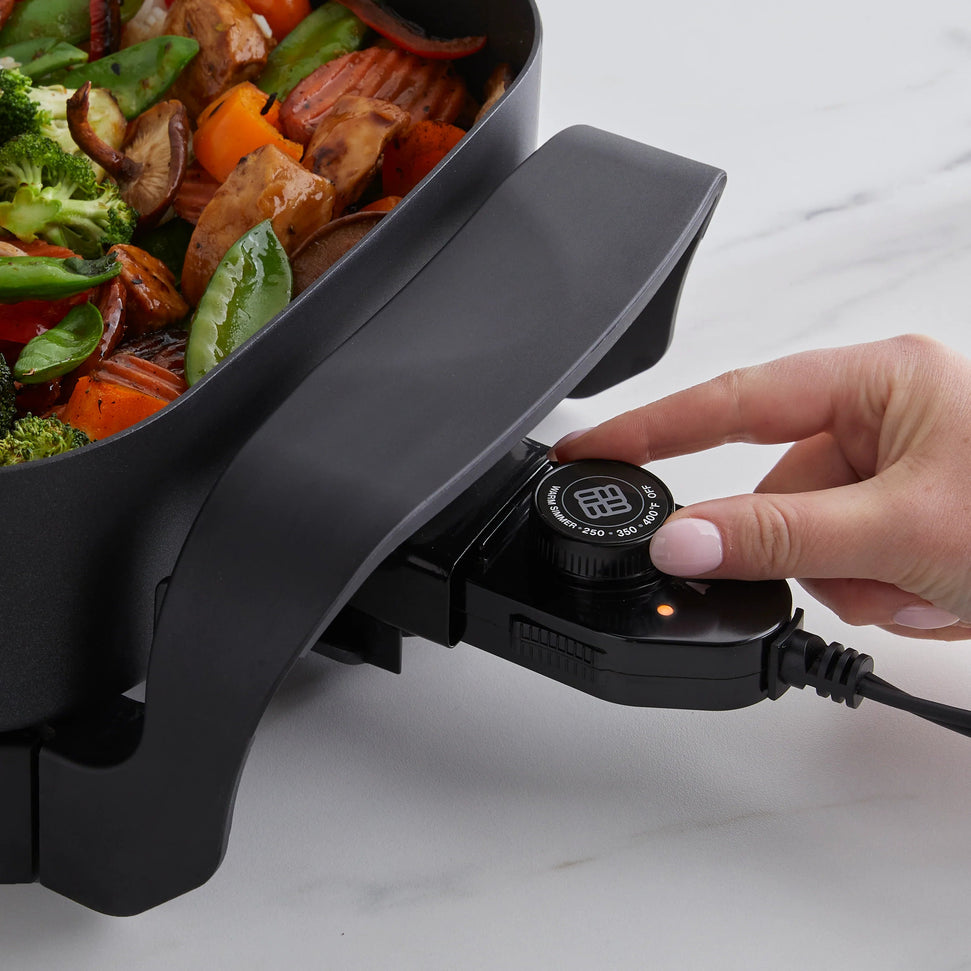 West Bend - 12" Electric Skillet with Non-Stick Coating - SKWB12BK13