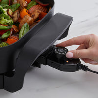 West Bend - 12" Electric Skillet with Non-Stick Coating - SKWB12BK13