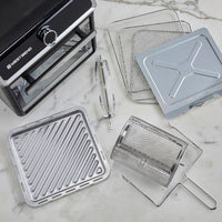 West Bend - 15 QT Black Air Fryer Oven with 16 Presets - AFWB15BK13