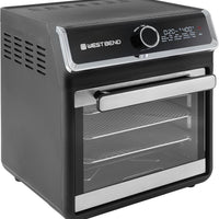 West Bend - 15 QT Black Air Fryer Oven with 16 Presets - AFWB15BK13