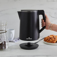 West Bend - 1.5 L Black Electric Kettle - KTWB2LBK13