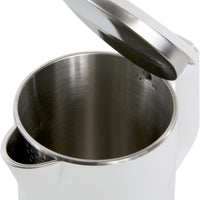 West Bend - 1.5 L White & Gold Electric Kettle - KTWB2LWG13