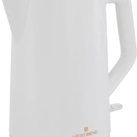 West Bend - 1.5 L White & Gold Electric Kettle - KTWB2LWG13