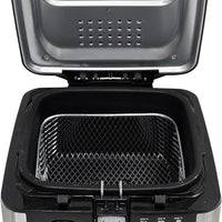 West Bend - 3 L Stainless Steel BlacksDeep Fryer - DFWB3LBK13