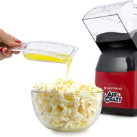 West Bend - 4 QT Red Air Crazy Hot Air Popcorn Machine - PC8448RD13