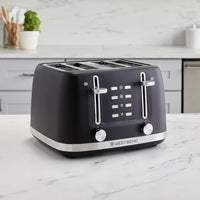 West Bend - 4-Slice Black Toaster - TTWB4SBK13