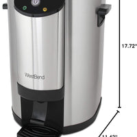 West Bend - 42-Cup Stainless Steel Urn Coffee Maker - 57042