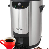 West Bend - 42-Cup Stainless Steel Urn Coffee Maker - 57042