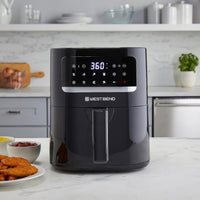 West Bend - 5 QT Air Fryer with 10 Presets - AFWB5QBK13