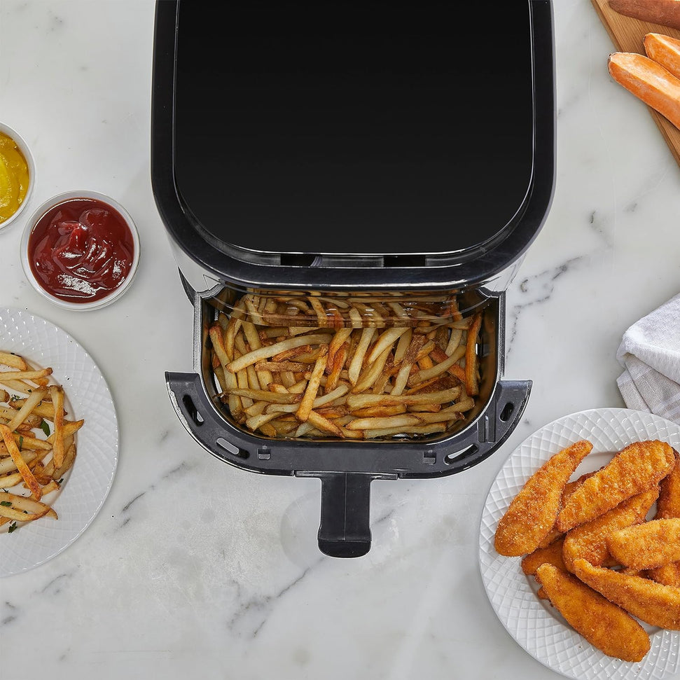 West Bend - 5 QT Air Fryer with 10 Presets - AFWB5QBK13