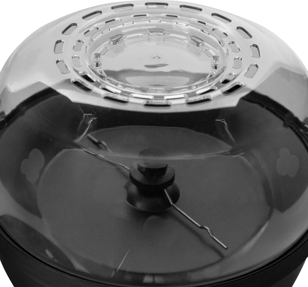 West Bend - 6 QT Black Stir-Crazy Oil Popcorn Popper Machine - PCWBSCBK13