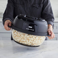 West Bend - 6 QT Black Stir-Crazy Oil Popcorn Popper Machine - PCWBSCBK13