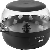 West Bend - 6 QT Black Stir-Crazy Oil Popcorn Popper Machine - PCWBSCBK13