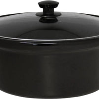 West Bend - 6 QT Stainless Steeel Large Manual Slow Cooker - 87156