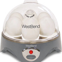 West Bend - 7 Egg Compartment Automatic Electric Cooker - 87628