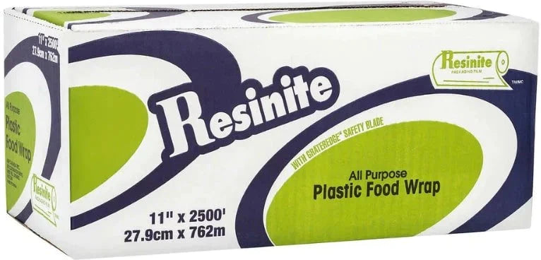 Western Plastics - 11" X 2500 ft Resinite All Purpose Commercial PVC Food Wrap Box Film - 1110