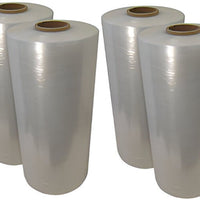 Western Plastics - 12" X 1476' Clear PVC 40 Gauge Pallet Wrap, 4rls/Case - WXLH12L