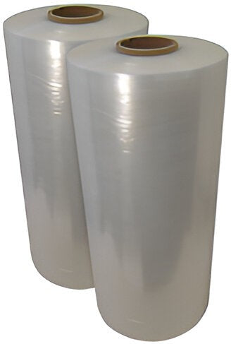 Western Plastics - 12" X 1476' Clear PVC 40 Gauge Pallet Wrap, 4rls/Case - WXLH12L