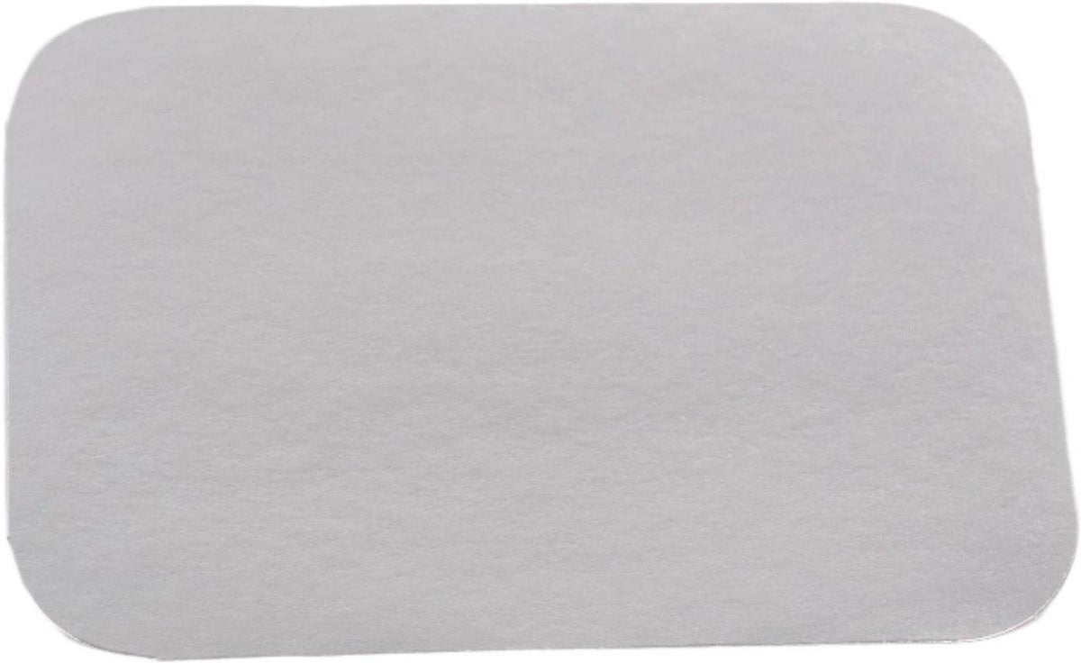 Western Plastics - 1.5Lb/2.25Lb Oblong Laminated Lid For Foil Container, 500/cs - 588BHD