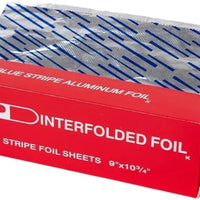 Western Plastics - 9" X 10.75" Blue Foil Pop Up Sheets, 500 Sheets/ Bx, 6 Bx/Cs - FS091075B