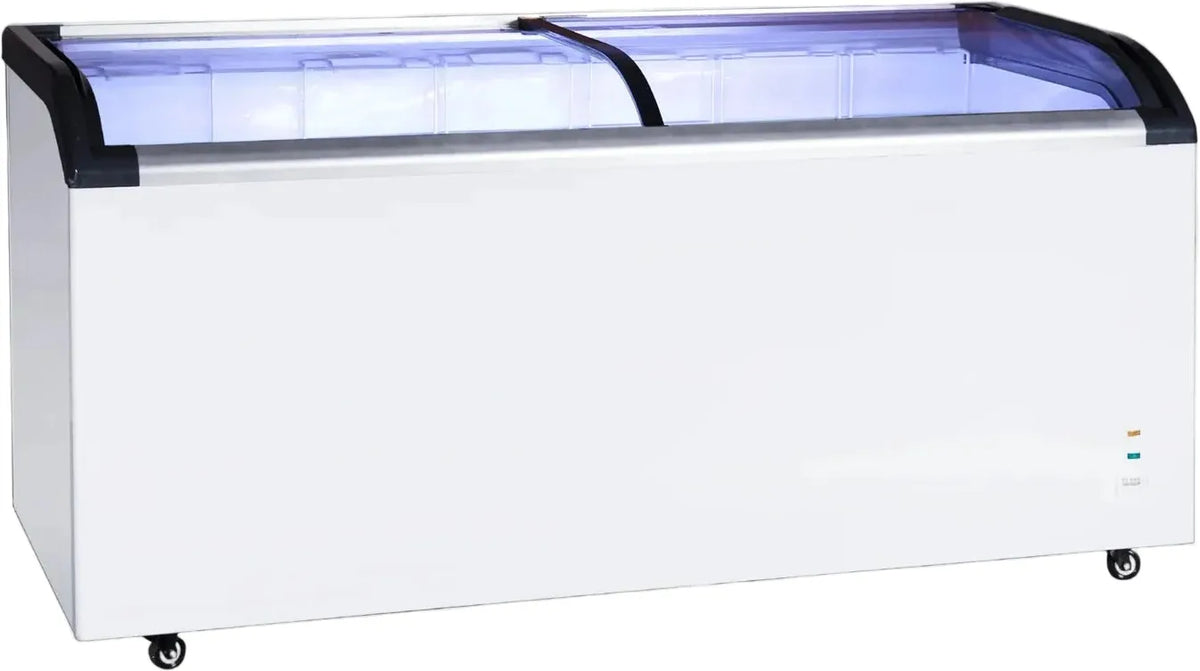 Western Refrigeration - 50" Sliding Top 4 Basket Ice Cream & Food Display Freezer - SD-420Q