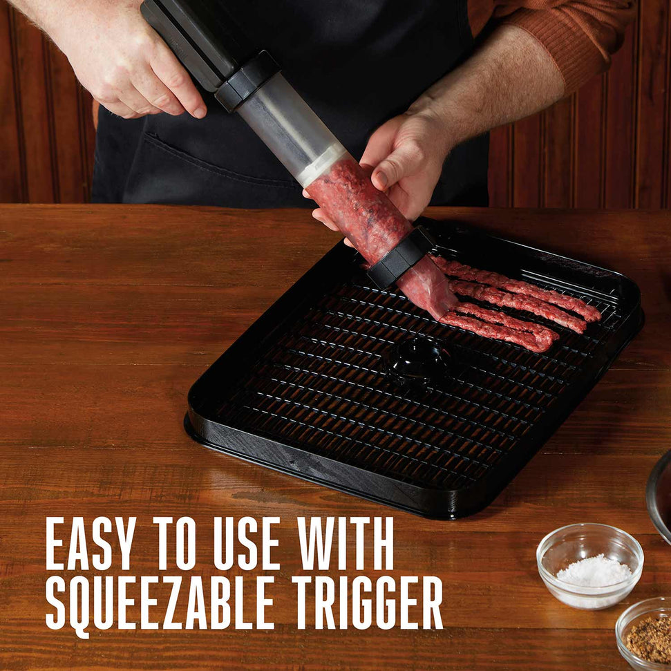 Weston - 1 Lb Original Jerky Gun Jr. Holds 1 Lb of Ground Meat - 37-0211-W - DISCONTINUED