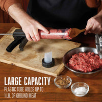 Weston - 1 Lb Original Jerky Gun Jr. Holds 1 Lb of Ground Meat - 37-0211-W - DISCONTINUED