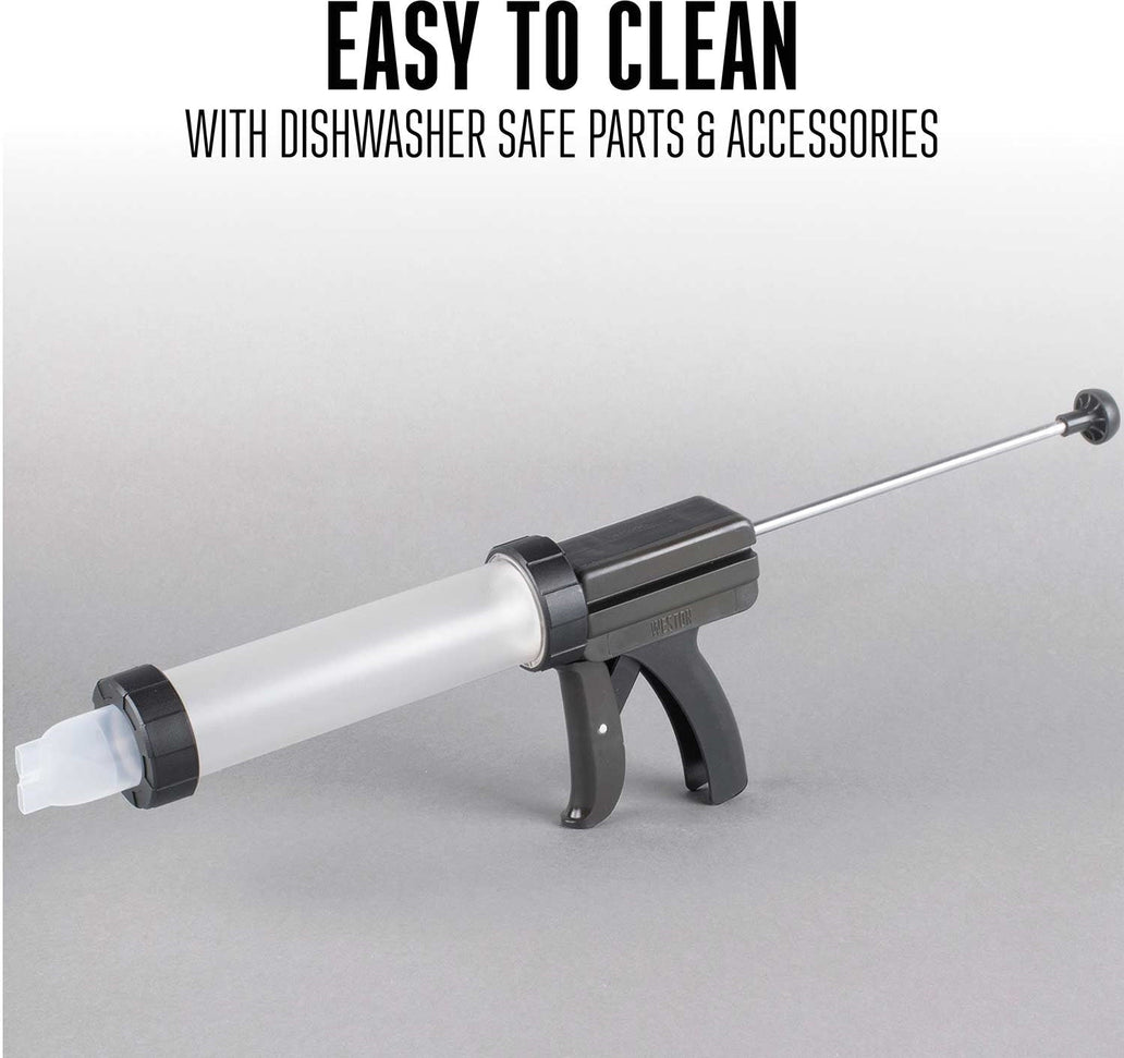 Weston - 1 Lb Original Jerky Gun Jr. Holds 1 Lb of Ground Meat - 37-0211-W - DISCONTINUED