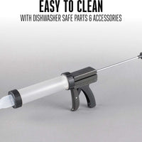 Weston - 1 Lb Original Jerky Gun Jr. Holds 1 Lb of Ground Meat - 37-0211-W - DISCONTINUED