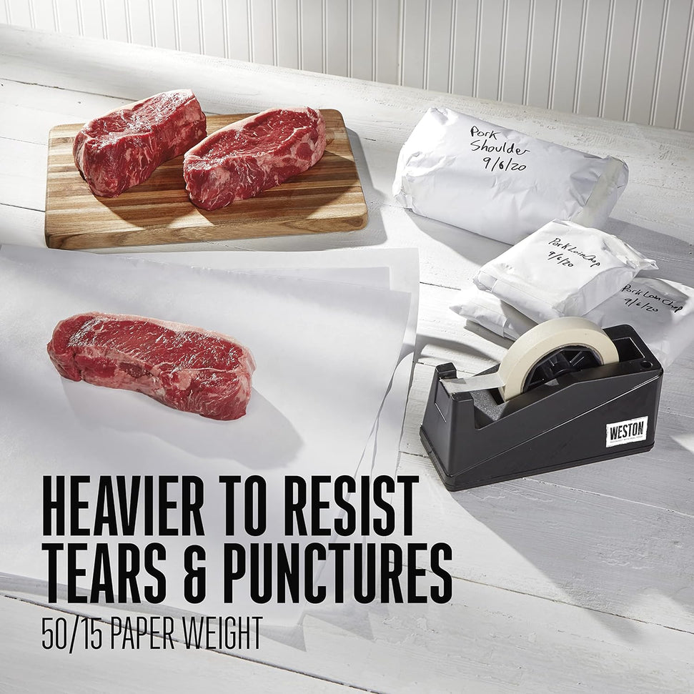 Weston - 15" x 150' Heavy Duty Freezer Paper With Cutter Box - 83-4000-W