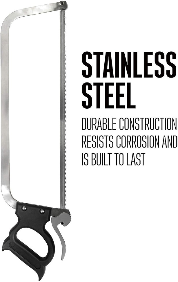 Weston - 16" Stainless Steel Butcher Meat Saw - 47-1601