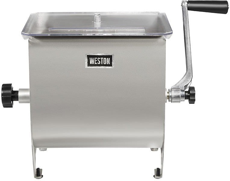 Weston - 20 Lb Capacity Stainless Steel Manual Meat Mixer - 36-1901-W