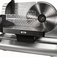 Weston - 200 W, 7.5" Stainless Steel Meat Slicer - 61-0750-W