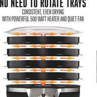 Weston - 4 Tray Analog Dehydrator - 75-0640-W