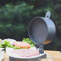 Weston - 4.25" Aluminum Non Stick Single Burger Press - 07-0301