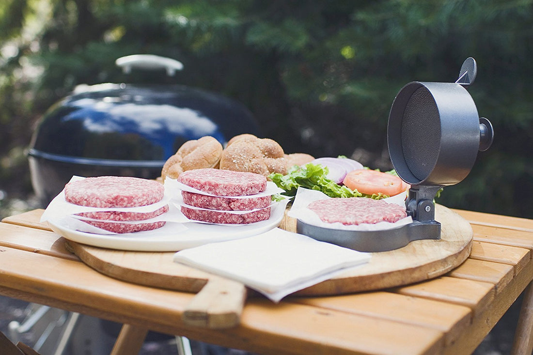 Weston - 4.25" Aluminum Non Stick Single Burger Press - 07-0301